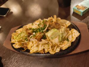 ホルモン炒め