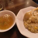 炒飯とスープ